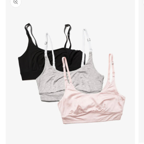 Everything Bra 3-Pack | Soft, Stretchy Maternity & Nursing Bras by Bodily
