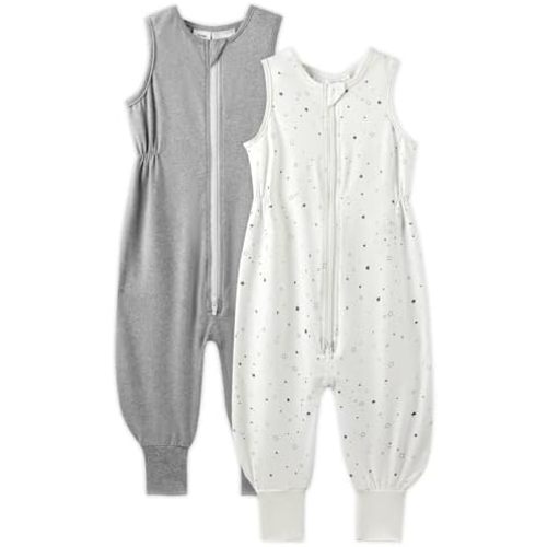 TotAha Toddler Sleep Sack with Legs, 0.5 TOG Light and Soft Baby Sleeping Bag, Walker Sleep Sack for Babies 12-24M, 2T-3T