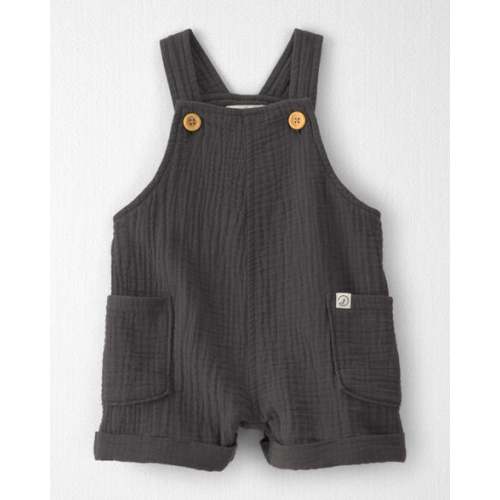Baby Organic Cotton Gauze Shortalls - Little Planet | Carter's