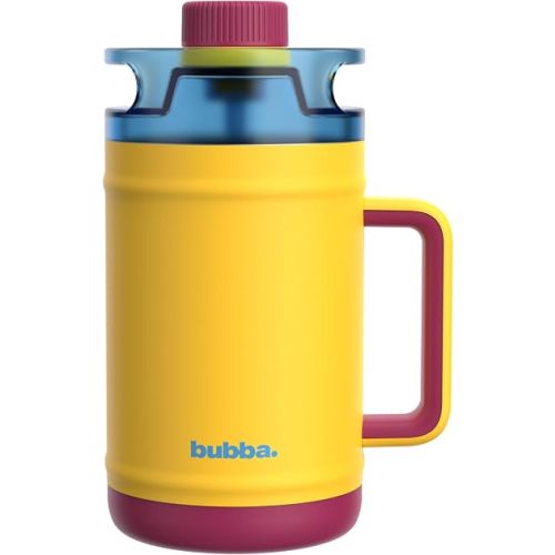 bubba 52 oz Insulated Stainless Steel Water Keg - Large Reusable Water Bottle Drinking Jug - Insulated Keg for Everyday Hydration, Lead-Free and BPA-Free, Spirit Week