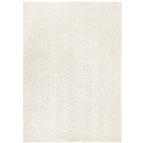 Mainstays Traditional Solid Ivory Shag Indoor Area Rug, 5' x 7'