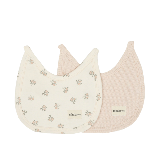 Pack Bibs Blossom Rose