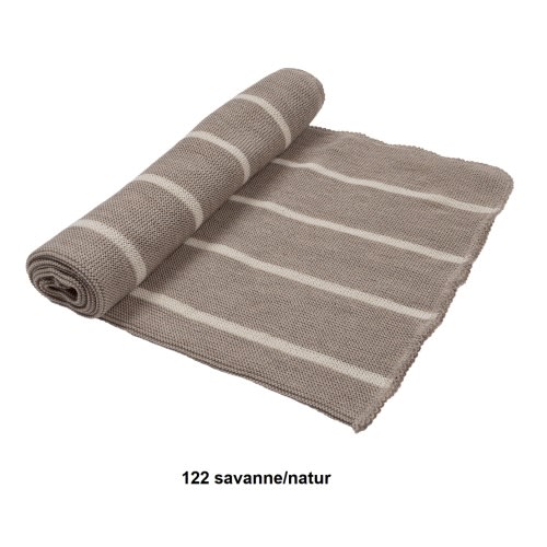 Organic Merino Wool Knitted Baby Blanket-