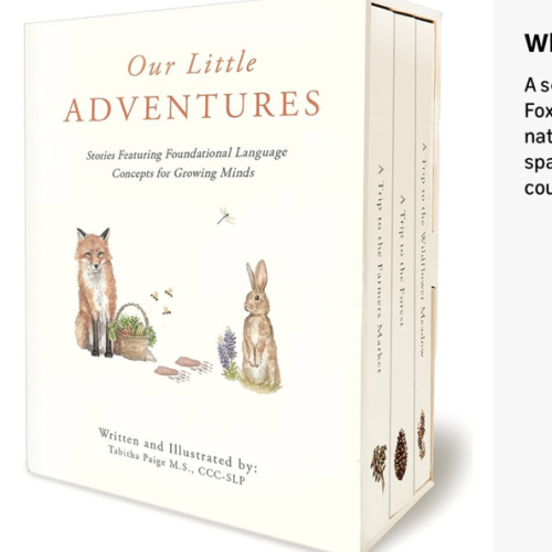 Our Little Adventures: Stories Featuring Foundational Language Concepts for Growing Minds (Tabitha Paige Children's Book Series)