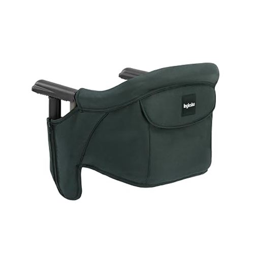 Amazon.com: Inglesina Fast Table Chair, Dark Green - Portable Baby High Chair - for Babies & Toddlers up to 37 lbs - Collapsible - Fits Tables 0.8'' to 3.5'' Thick - Compact & Easy to Use - Travel Bag Included