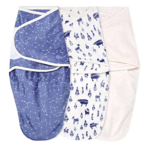 Minky Easy Swaddle Wrap (3 Pack)
