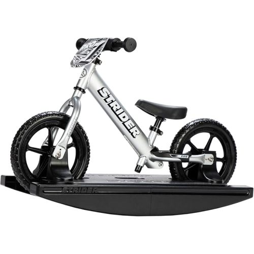 Strider 12” Pro Bike - Helps Teach Baby How to Ride a Balance Bicycle - for Kids 6 Months to 4 Years - Easy Assembly & Adjustments