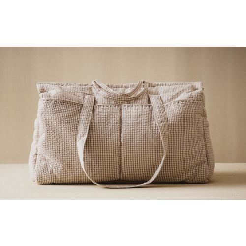 GINGHAM CHECK DIAPER BAG - Diaper bags and toiletry bags - KIDS AND BABY - BABY | Zara Home United States of America