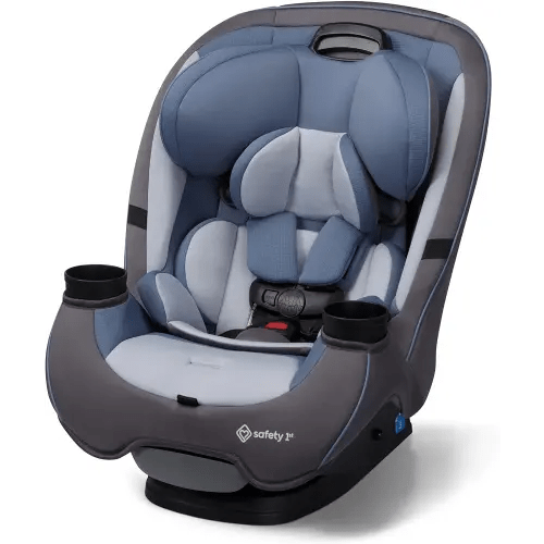 Safety 1st Grow and Go All-in-One Slim Convertible Car Seat, Rear Facing, 5-40 lbs, Forward Facing (30–65 lbs), High Back Booster Seat 40-100 pounds, Alaskan Blue