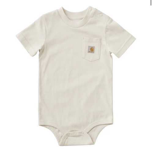 Kids' Short Sleeve Pocket Bodysuit (Baby) | Carhartt
