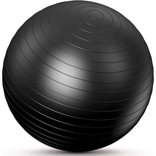 SK Depot™ Exercise Ball 33-85cm Extra Thick Yoga Ball Chair, Slow Deflate Fitness Ball Stability Ball for Improved Posture, Balance, Yoga, Pilates, Core, Fitness Exercise Training Balance Yoga Class Core Office & Home & Gym Ball