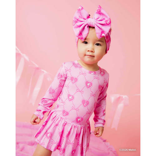 Barbie™ Bowtique Long Sleeve Ruffle Dress