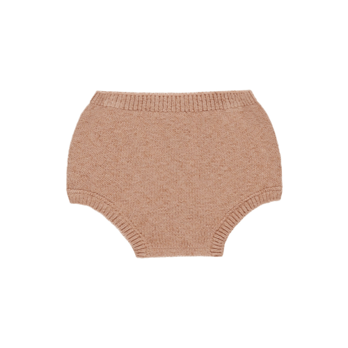 Organic Knit Bloomer, Heathered Rose