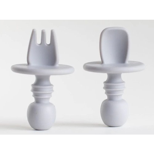 BLW-Friendly Silicone Baby Cutlery Set – Montessori Mates