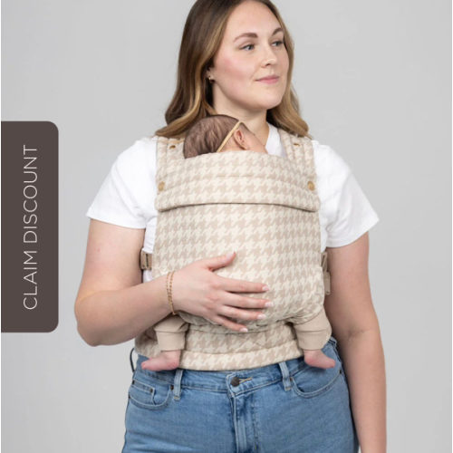 The Monarch Baby Carrier - Houndstooth – Mabē