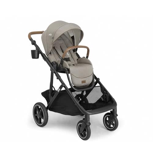 Joie Baby Chive Single-to-Double Stroller, 20+ Modes, Rubber Wheels | Reversible, 20+ Customizable Modes, Suspension & All-Terrain Wheels, Expandable UPF 50+ Canopy
