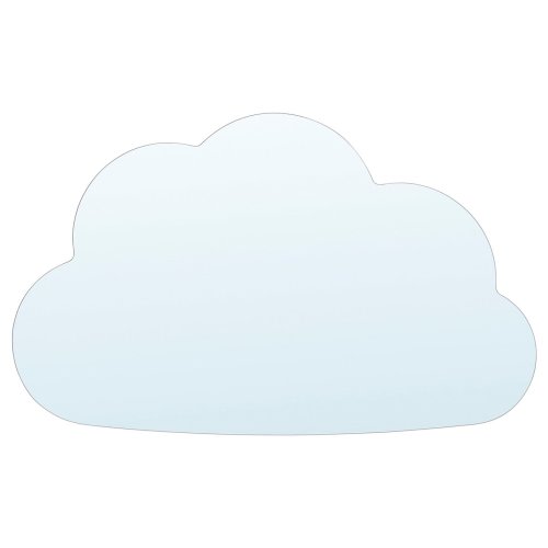 HOLMÖARNA Mirror - cloud-shaped 11 3/4x7 1/8 "