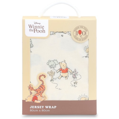 Disney Winnie the Pooh Jersey Wrap 100 Years Edition