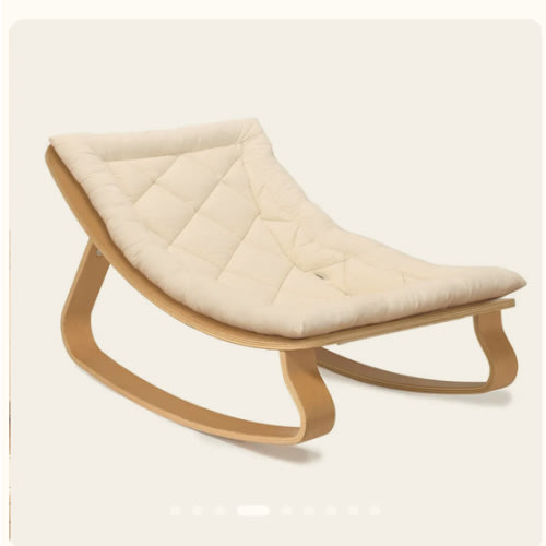 LEVO Baby Rocker in natural wood – Charlie Crane Paris