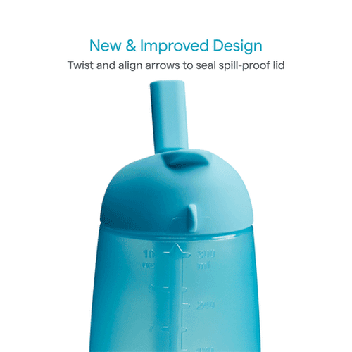 Simple Clean™ Straw Cup, 10oz, 2-Pack | Toddler Straw Cups | Munchkin