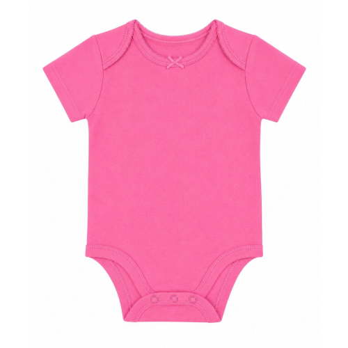 Wonder Nation Baby Girls Bodysuit with Short Sleeves, Sizes 0-24 Months