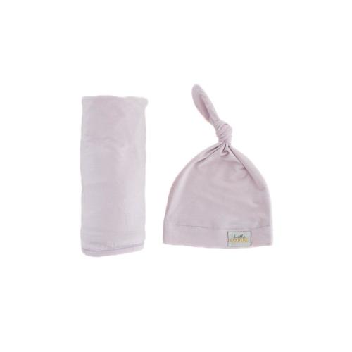 Swaddle and Hat - Lavender | Minky Couture