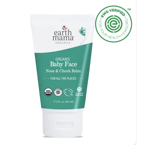 Organic Baby Face Nose & Cheek Balm | Earth Mama