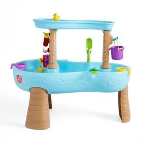 Rain Showers Backyard Splash Toddler Water Table with Accessories