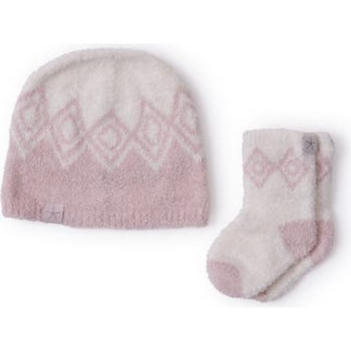 CozyChic Lite® Fair Isle Beanie & Socks Set