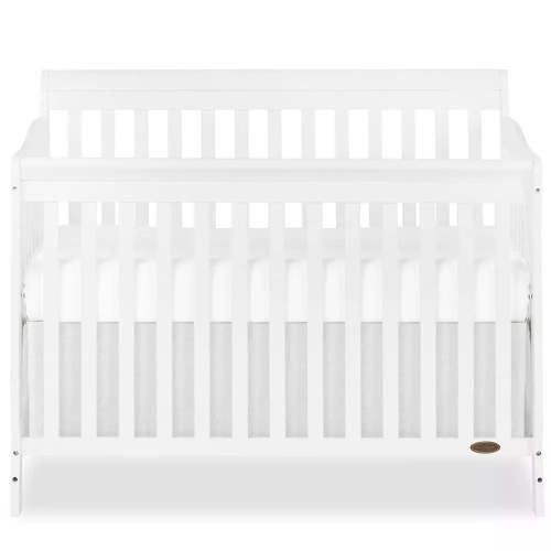 Ashton 4-In-1 Convertible Crib - White
