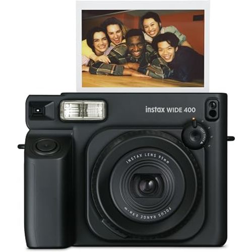 FUJIFILM instax Wide 400 Instant Film Camera - Black