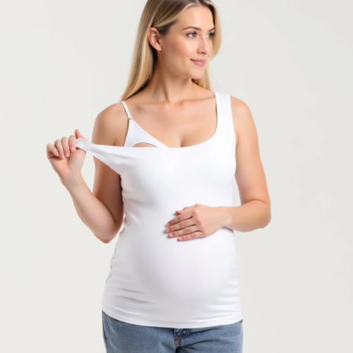 Crissova V-Latch™ Nursing Top – Mavira