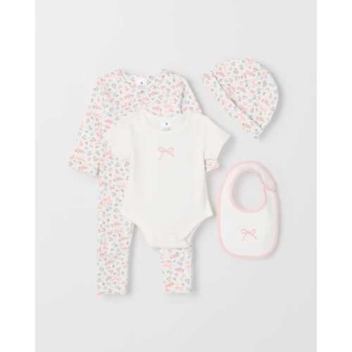 Baby Organic Cotton Pointelle Starter Set
