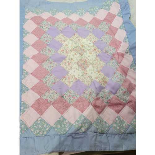 Vintage baby blanket/quilt
