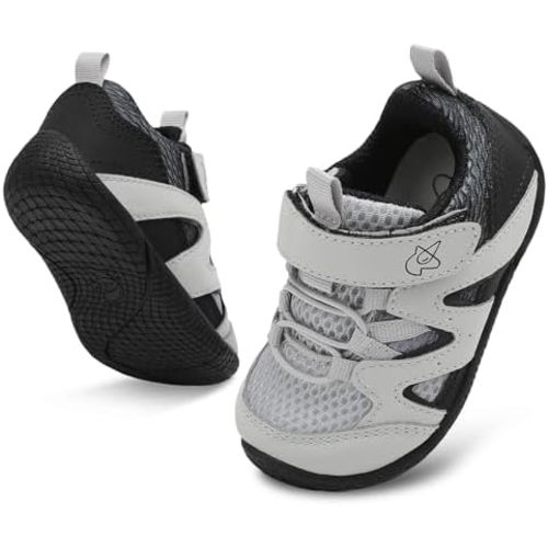 LeIsfIt Baby Shoes Boys Girls First Walking Shoes Non-Slip Toddler Breathable Sneakers Infant Sneakers