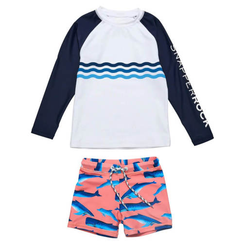 Baby Long Sleeve Set Whale Tail