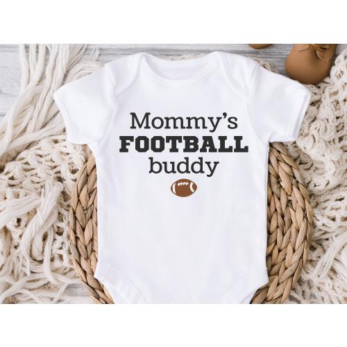 Mommy's Football Buddy Onesie: Baby and Toddler Shirt - 1193