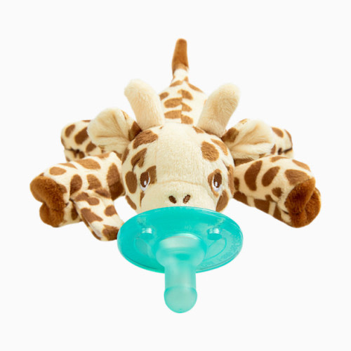 Pacifier Soothie Snuggle, 0 Months+ - Giraffe