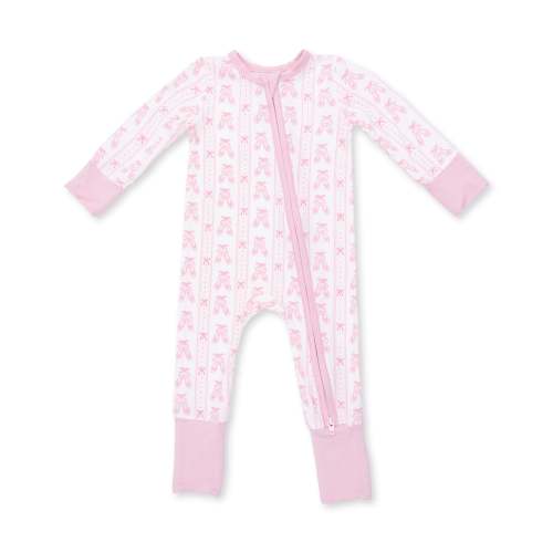 Ballet Shoes Ribbon Stripe - Convertible Romper – Angel Dear