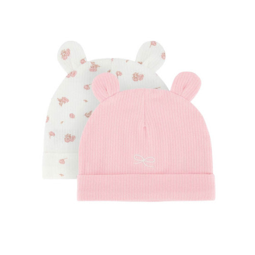 Light Pink Baby 2Pk Beanie | Best&Less™ Online