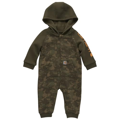 Carhartt Boys Long-Sleeve Zip-Front Hooded Coverall