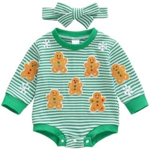 Baby Girl Valentines Outfit Heart Bow Onesie Bubble Romper Newborn Bodysuit Infant Sweatshirt Spring Fall Clothes