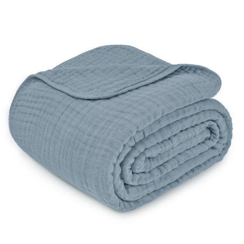 AllModern Karlina Muslin Blanket & Reviews | AllModern