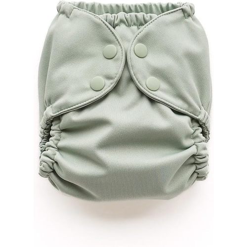 Esembly Cloth Diaper Cover, Sea Glass, Size 2 (18-35lbs)