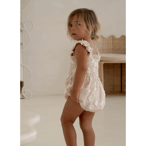 ESME ROMPER - CELESTE BLUSH