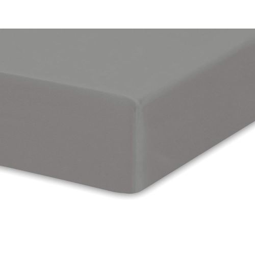 Crib Fitted Sheet by Pure Bamboo, Genuine 100% Organic Viscose Derived from Bamboo, Luxuriously Soft, Ultimate Cooling, Fits Standard Size Crib Mattress (Stone Grey)