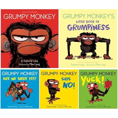 Grumpy Monkey Boardbook Set