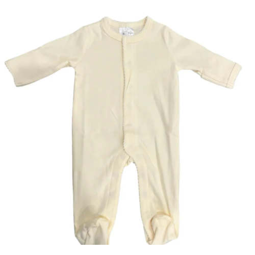 Yellow Footie – The Gingham Goose Boutique