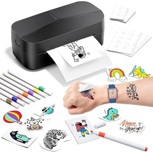 Phomemo TK32 Temporary Tattoo Maker for Kids, Toys for Age 5-12+ Girls
