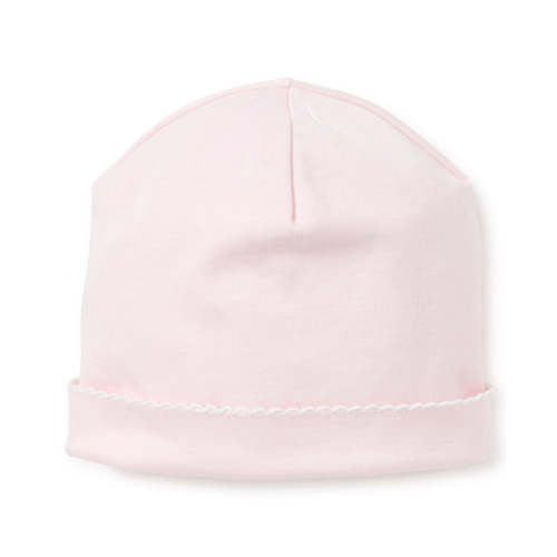 White with Light Pink Dot Hat